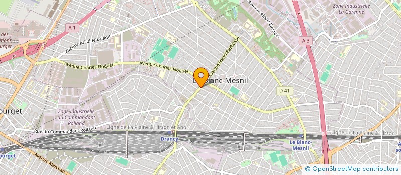 localisation de l'entreprise AU COEUR DU PORTUGAL à LE BLANC-MESNIL