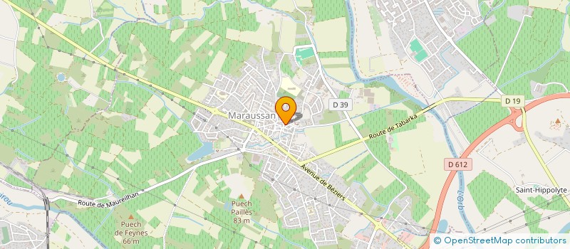 localisation de l'entreprise AU COEUR DU TERROIR  MARAUSSAN