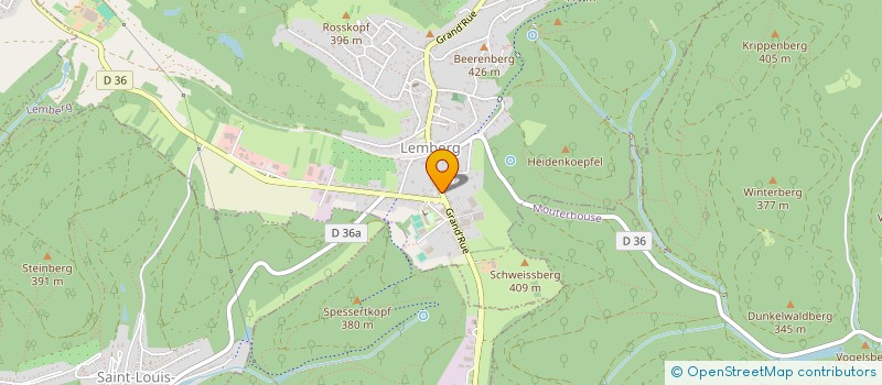 localisation de l'entreprise AU COEUR DU VIN  LEMBERG