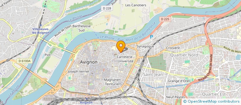 localisation de l'entreprise AU COEUR DU WING CHUN à AVIGNON