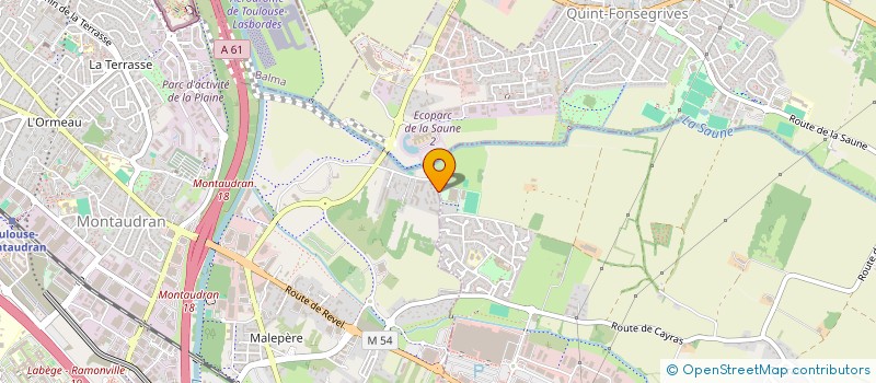 localisation de l'entreprise AU COIN à TOULOUSE