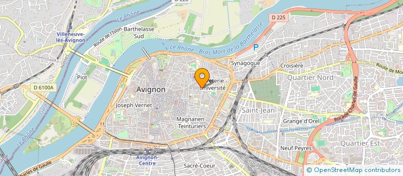 localisation de l'entreprise AU COIN CHAUD à AVIGNON