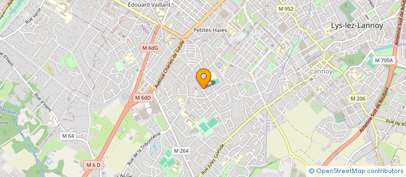 localisation de l'entreprise AU COIN DE LA RUE à HEM