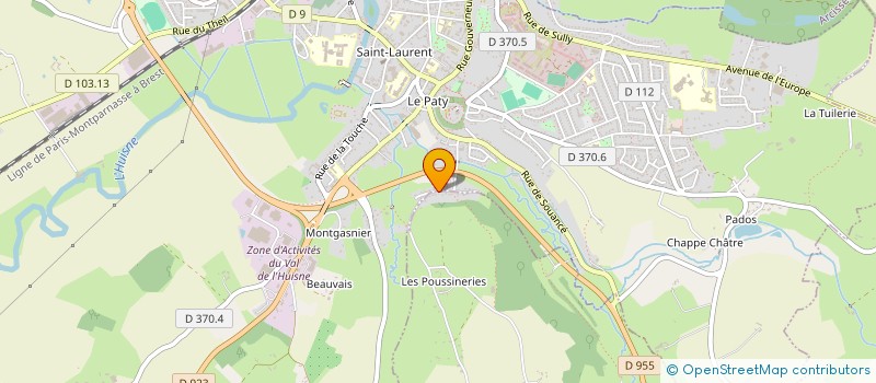 localisation de l'entreprise AU COIN DE PECHE à NOGENT-LE-ROTROU