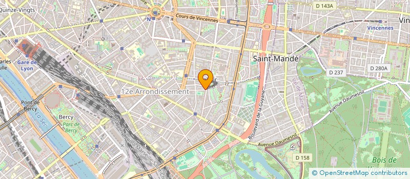 localisation de l'entreprise AU COIN DES DELICES  PARIS