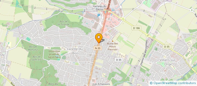 localisation de l'entreprise AU COIN DU FEU à LA VILLE-DU-BOIS