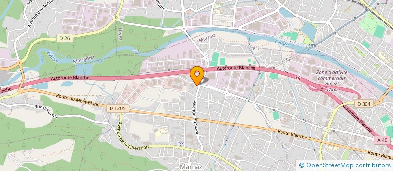 localisation de l'entreprise AU COIN DU FOUR  LE REPOSOIR