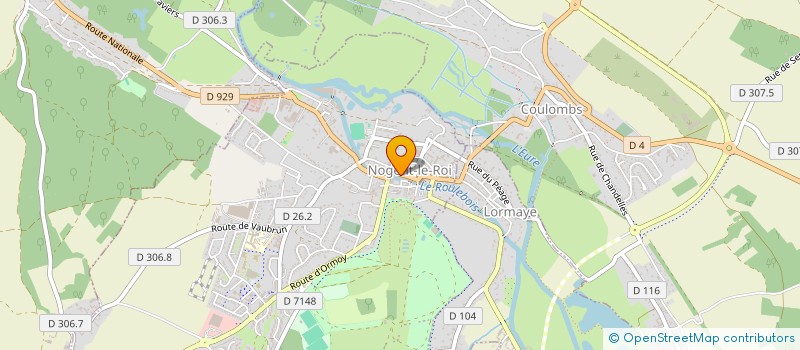 localisation de l'entreprise AU COIN DU FRAIS à NOGENT-LE-ROI