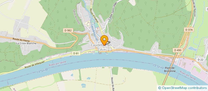 localisation de l'entreprise AU COIN FLEURI à RIVES-EN-SEINE