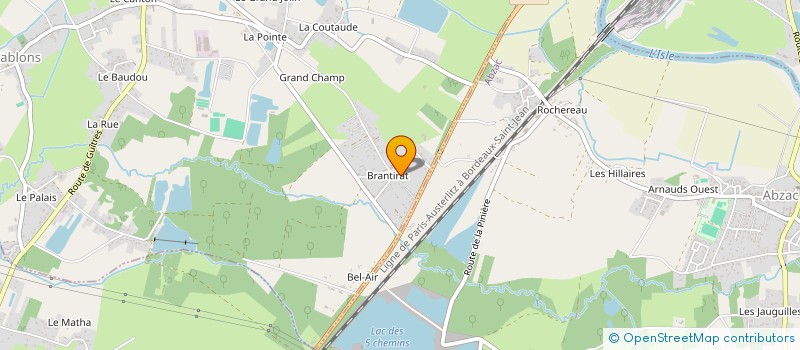 localisation de l'entreprise AU COIN GOURMAND  SABLONS