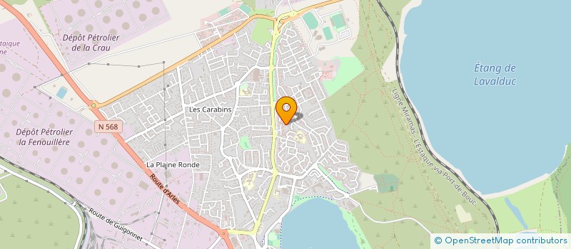 localisation de l'entreprise AU COIN PROVENCAL  FOS-SUR-MER