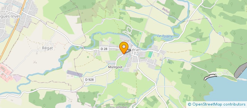 localisation de l'entreprise AU COIN SAUVAGE à MONTBEL