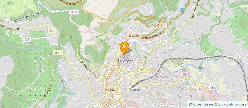 localisation de l'entreprise AU COMPTOIR à GRASSE