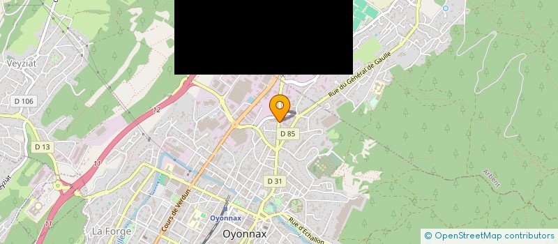 localisation de l'entreprise AU COMPTOIR DES CAM'S à OYONNAX