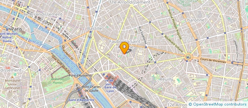 localisation de l'entreprise AU COMPTOIR FIN à PARIS
