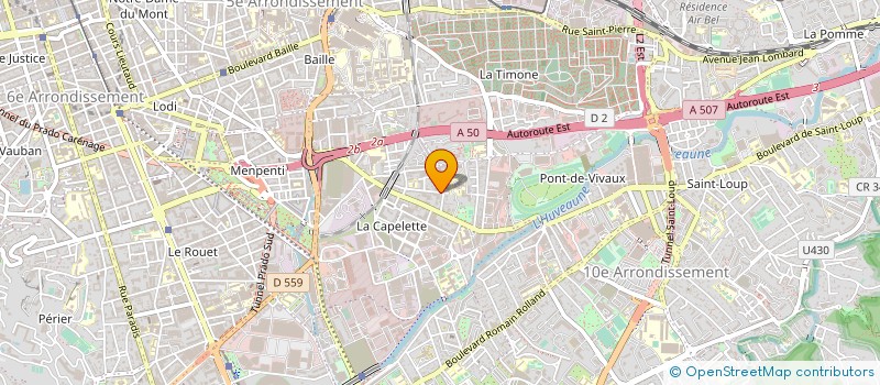 localisation de l'entreprise AU COMTE DE MONMORIN à MARSEILLE