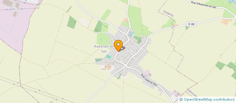 localisation de l'entreprise AU CONFORT AVESNOIS à AVESNES-LE-SEC