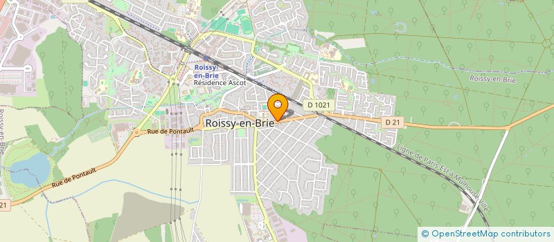 localisation de l'entreprise AU CONFORT DU FOYER  ROISSY-EN-BRIE