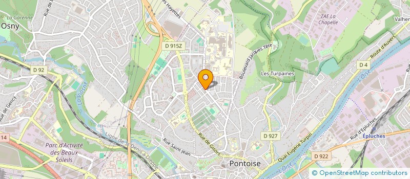 localisation de l'entreprise AU CONFORT DU MALADE à PONTOISE