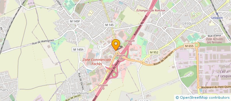 localisation de l'entreprise AU CONFORTABLE-ETABLISSEMENTS RAMBOUX & CIE à FACHES-THUMESNIL