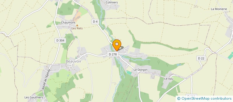 localisation de l'entreprise AU CONSEIL DU MENUISIER à RIOM