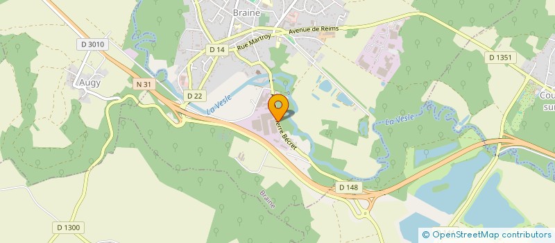 localisation de l'entreprise AU COPEAU D'EBENE à BRAINE