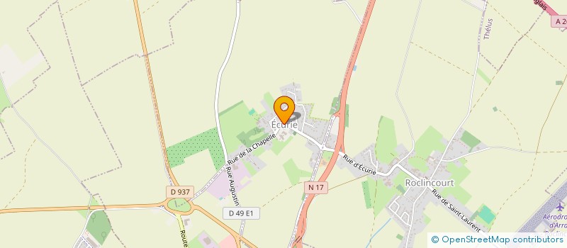 localisation de l'entreprise AU CORPS DE L'ETRE à ECURIE