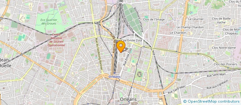 localisation de l'entreprise AU COTEAU D'OR à ORLEANS