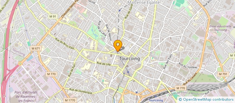 localisation de l'entreprise AU COUCOU DE MALINES à TOURCOING