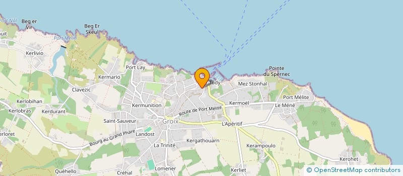 localisation de l'entreprise AU COUP DE BOULE à GROIX