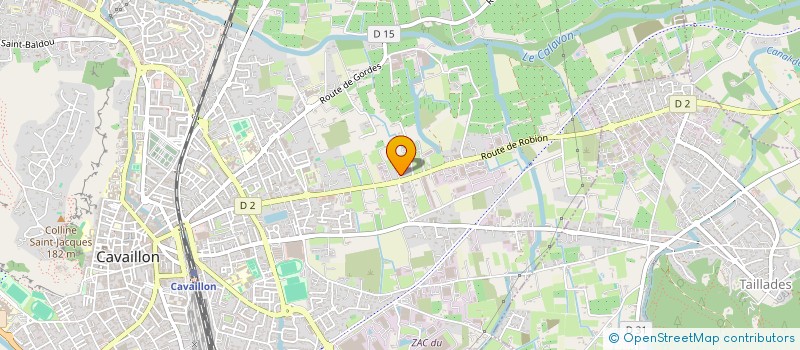 localisation de l'entreprise AU COUP DE COEUR  CAVAILLON