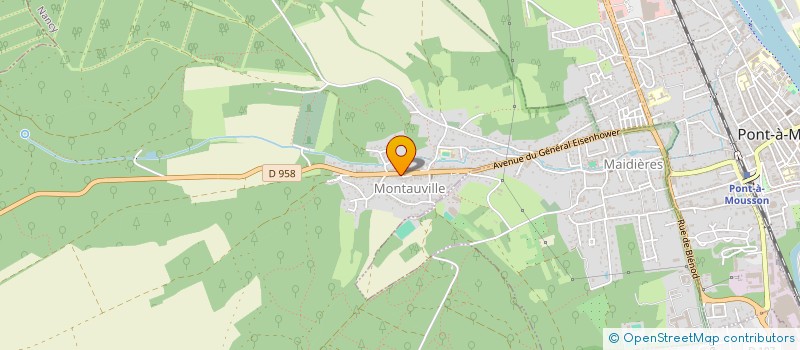 localisation de l'entreprise AU COUP DE FREIN  VITTONVILLE