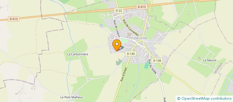 localisation de l'entreprise AU COURS DES HALLES  HOULGATE