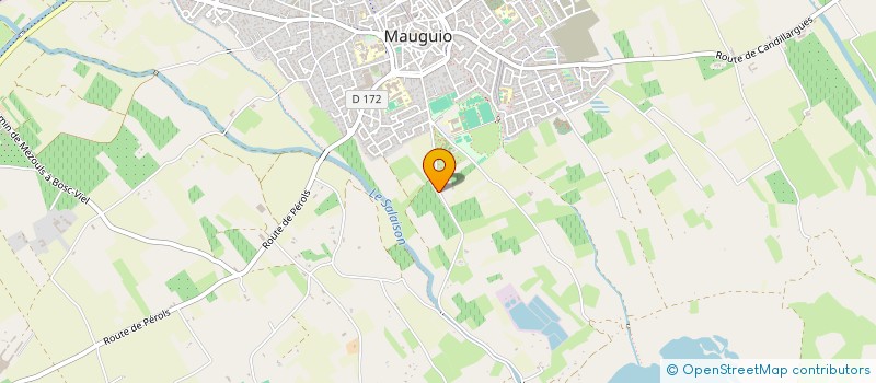 localisation de l'entreprise AU CUR DES SOLS  MAUGUIO