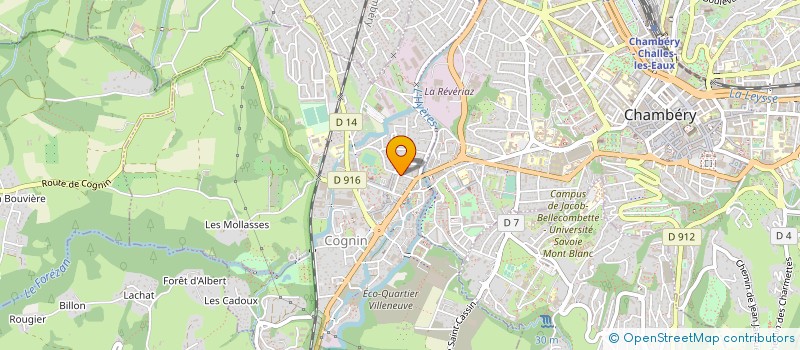 localisation de l'entreprise AU CYCLAMEN à COGNIN