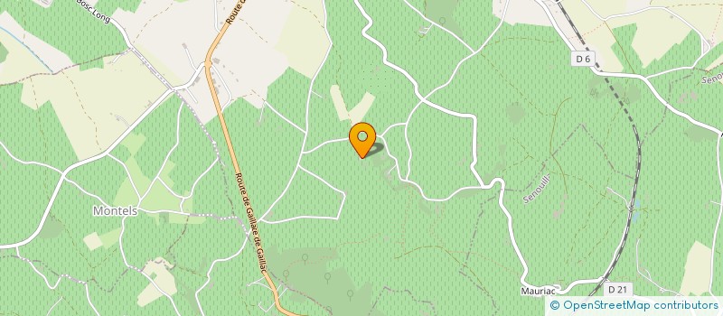 localisation de l'entreprise AU CYPRES  CAHUZAC-SUR-VERE