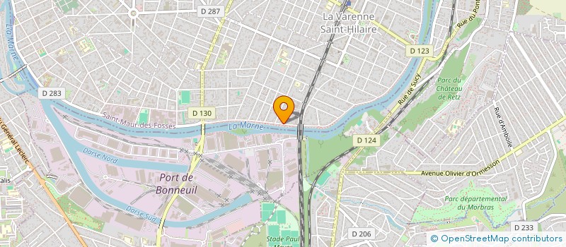 localisation de l'entreprise AU D'ARTAGNAN à SAINT-MAUR-DES-FOSSES