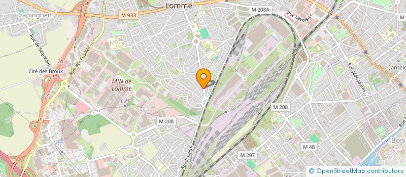 localisation de l'entreprise AU D20 CLUB DE JEUX à LILLE