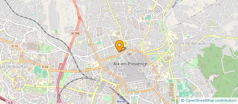 localisation de l'entreprise AU DE CHANCEUX  AIX-EN-PROVENCE