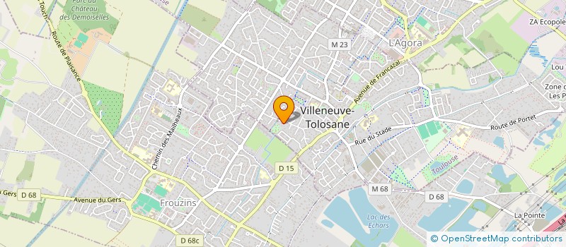 localisation de l'entreprise AU DELA D'UNE AGENCE à VILLENEUVE-TOLOSANE