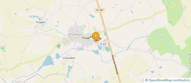 localisation de l'entreprise AU-DELA DES APPARENCES  PARTHENAY