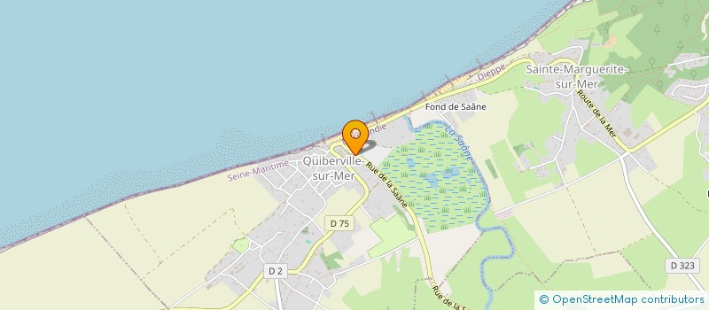 localisation de l'entreprise AU DELA DES MURS  BEAUVAL-EN-CAUX