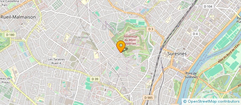 localisation de l'entreprise AU DELA DU SPORT à RUEIL-MALMAISON