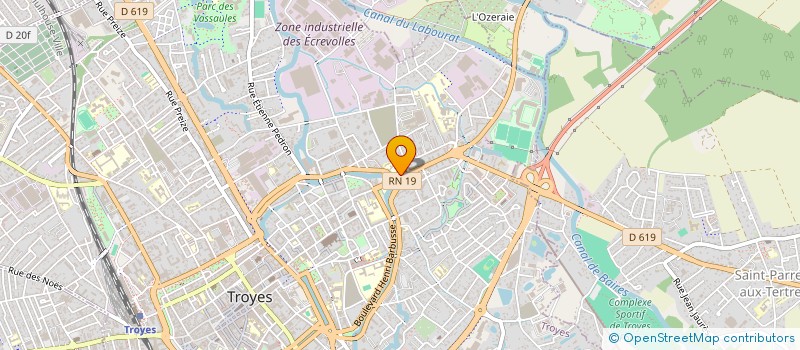 localisation de l'entreprise AU DELICE à TROYES