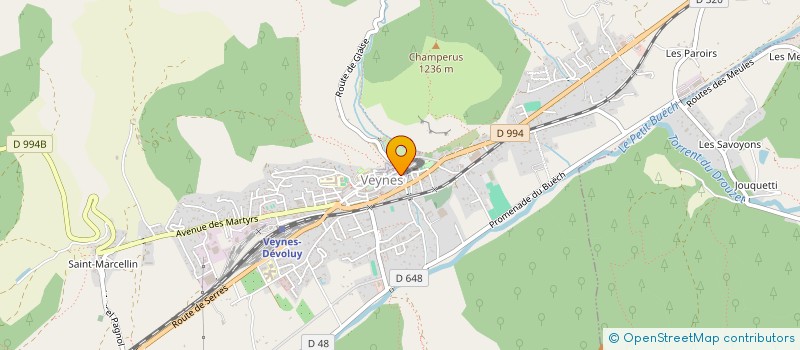 localisation de l'entreprise AU DELICE DES TROIS A  VEYNES