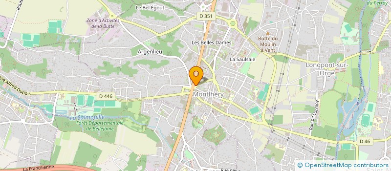 localisation de l'entreprise AU DELICE DU MAROC à MONTLHERY