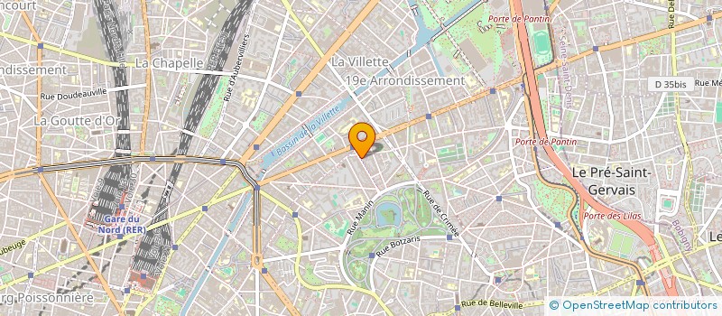 localisation de l'entreprise AU DELICE GOURMAND  PARIS