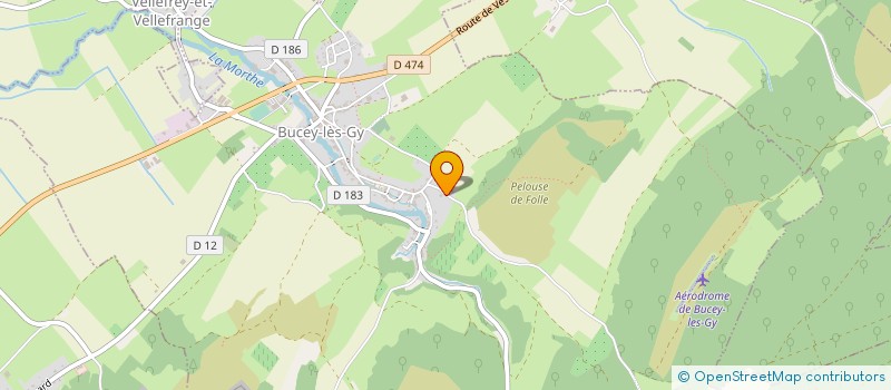localisation de l'entreprise AU DERNIER MOMENT à BUCEY-LES-GY