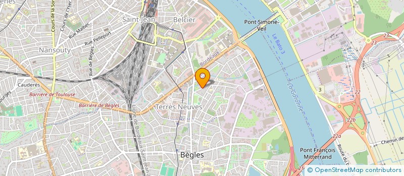 localisation de l'entreprise AU DERNIER MOMENT à BEGLES