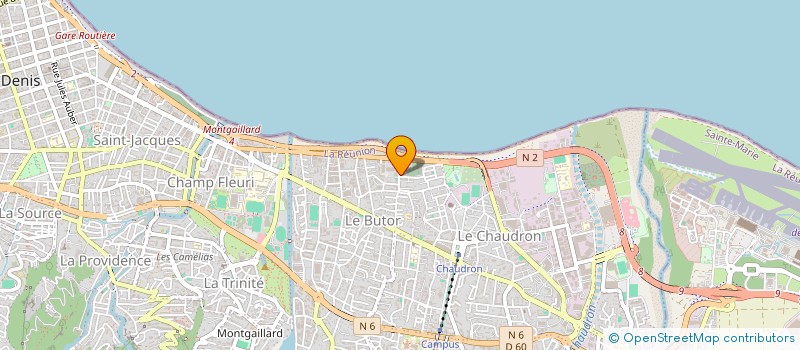 localisation de l'entreprise AU DESIR DU ROI à SAINT-DENIS